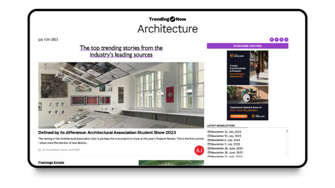 trendingNow on ipad